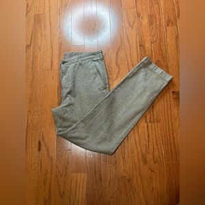 BROOKS BROTHERS 34x32 Unisex 346 Herringbone Dress Pant